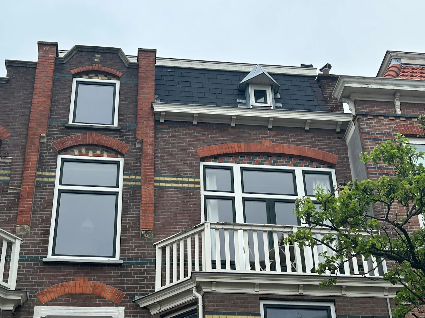 Dakinspectie - bovenkant herenhuis